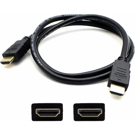 Add-On Addon 91.00Cm (3.00Ft) Hdmi Male To Male Black Cable HDMIHSMM3